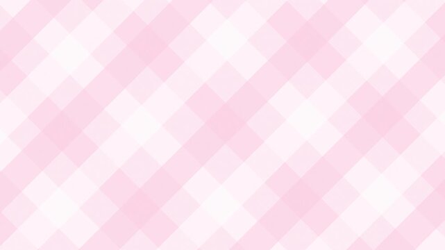 Cute Pastel Pink Diagonal Checkered Line Wallpaper Video Motion Background