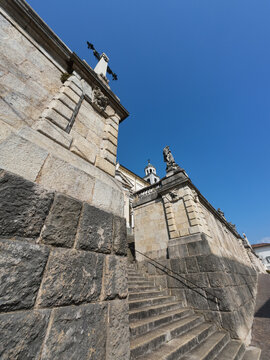 Historical Basilica in Clusone, Italy