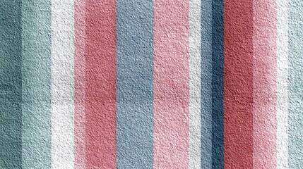 Fototapeta premium Abstract pastel pattern with vertical stripes in soft pink and baby blue tones creating serene minimal aesthetic