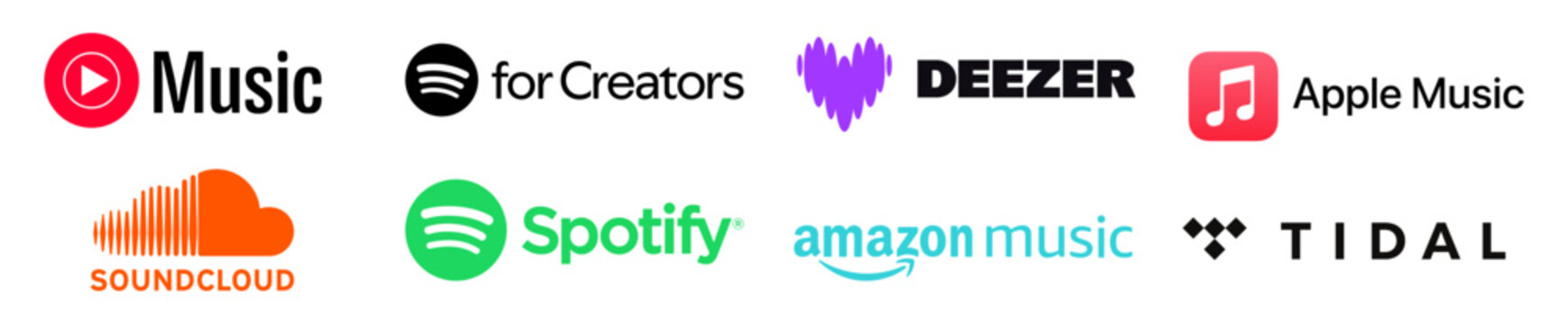 Popular Music Streaming Platforms &ndash; Spotify, Apple Music, Deezer, SoundCloud & More