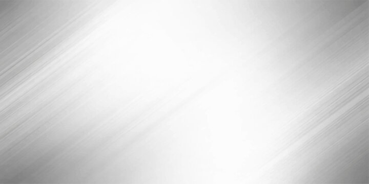 Shiny silver stainless steel plate with a brushed metal texture and light grey metallic surface pattern for a sleek aluminum backdrop wallpaper