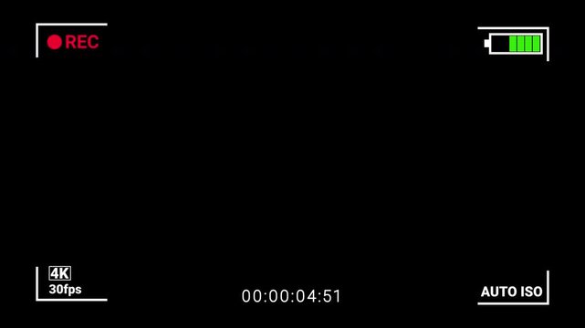 Recording screen overlay 4K with alpha channel