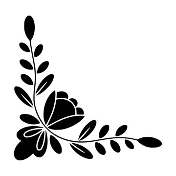Drawing of roses, engraved style rose art, engraving roses black and white