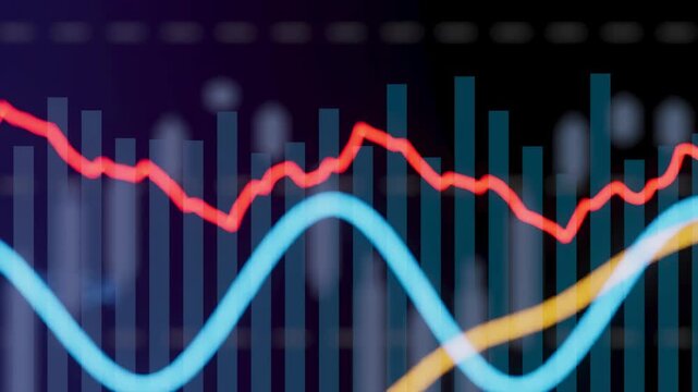 Market trend analysis shows steady growth in stock prices over time during trading hours.