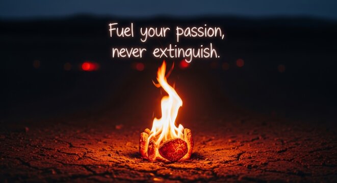 Fuel your passion with a powerful flame