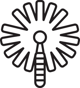 Black loading icon, vector spinner, loading animation, circular progress bar