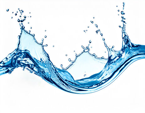 水しぶきで描かれた円形のフレーム・スプラッシュデザインの抽象背景
Abstract background with a circular frame splash design created by water splashes.