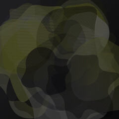 Obraz premium a cutout layers scene where layered poster forms intersects with negative space poster forms, guided by a drifting diagonal flow; black-and-white emphasis and filter-light treatment keep the image
