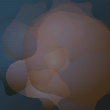 cutout layers study featuring soft edge living form clusters around soft edge living form clusters with accents of cutout layers geometry, arranged through a layered depth-first arrangement and