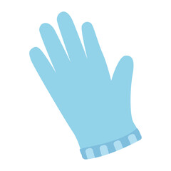 Fototapeta premium Medical Glove – Minimal Healthcare Illustration