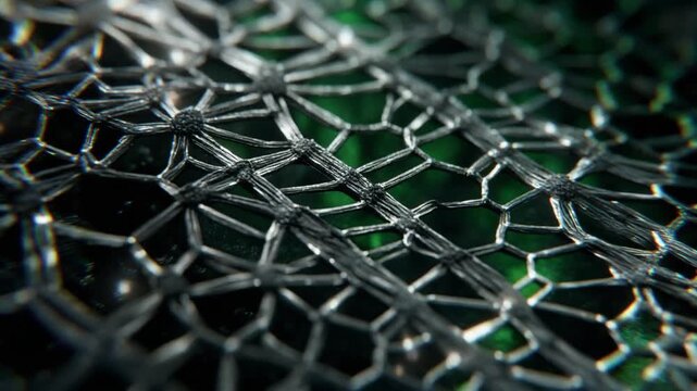 Cell Wall Architecture. Plant Cells & Micro-Nature (Scientific Visualization). Scientific Storytelling. Structure of a plant cell wall, showing the strong cellulose fibers under high magnification
