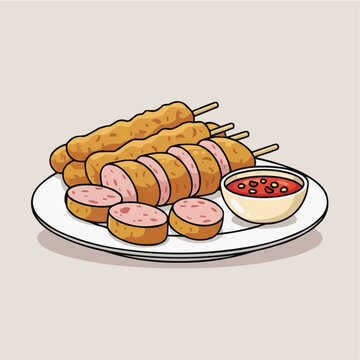 keropok lekor food
