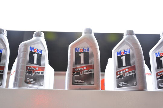 Mobil racing 4t at the 20th Inside Racing Bike Fest in Pasay, Philippines