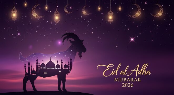Eid al-Adha 2026 Celebration Poster