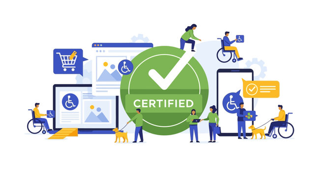 Digital Accessibility Certification and Inclusive Online Services for People with Disabilities