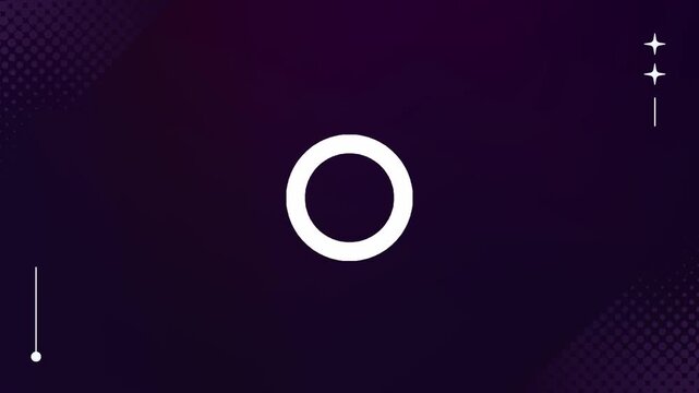 Modern abstract motion background with circle