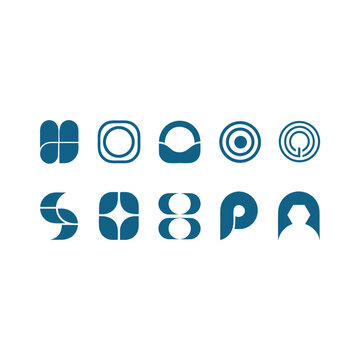 Blue of currency coins and banknotes for financial use dollar euro