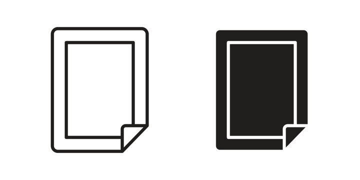 Nicotine patch icons. Vector graphic. Editable vector stroke. EPS 10.