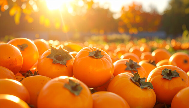Freshly harvested organic pumpkins and ripe red tomatoes sit in a market basket on a farm, showcasing a healthy variety of juicy produce and vegetarian nutrition