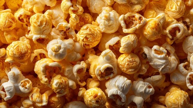 The sight of cheese‑covered popcorn piled high embodies the playful snack experience during a film night with companions