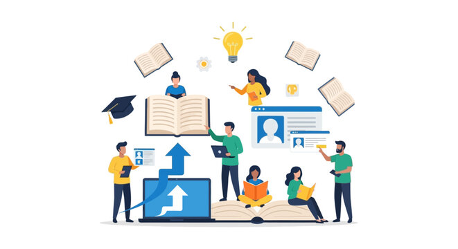E-Learning Success: Students Collaborating for Knowledge, Online Education, Professional Growth, and Digital Skill Development