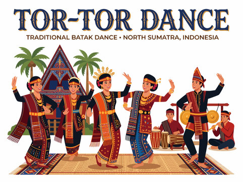 Tor-Tor Dance: Traditional Batak Dance from North Sumatra, Indonesia