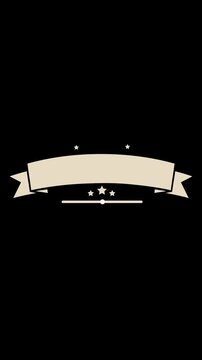 Vintage badge.  Vertical stories ready. HD 1080 x 1920
