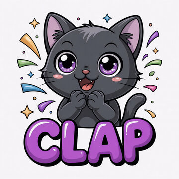 black cat twitch emote, chibi cat emote pack, kawaii black cat emote, purple eye cat streamer, twitch affiliate emote pack, cute cat emote bundle, discord cat emote png, dark aesthetic twitch emote, t