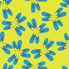 Obraz premium seamless floral pattern
