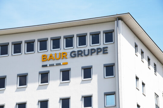 Burgkunstadt, Bavaria, Germany - July 5, 2025: Headquarters of  Baur Versand - Baur Versand is a major German mail-order company and has been part of the Otto Group since 1997