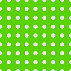 seamless pattern with green polka dot, transparent background, textile edition © art_blonska