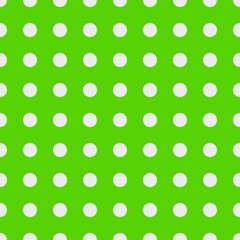 seamless pattern with green polka dot, white background, textile edition © art_blonska