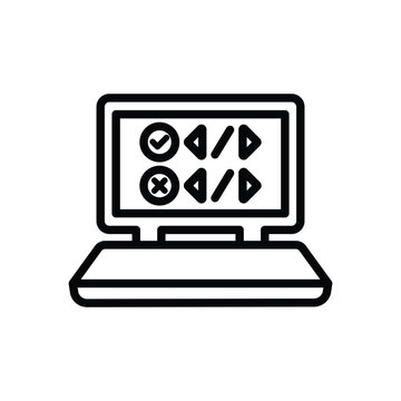 Coding testing Icon