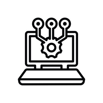 Laptop hypervisor Icon