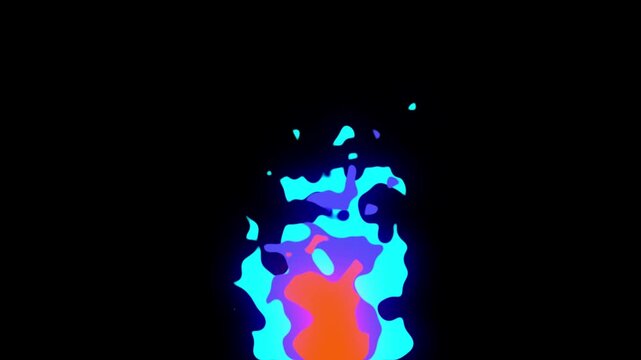 Realistic inferno flames 4k, alpha channel fire overlay, cinematic burning fx, glowing ember particles, black background animation, seamless loop fire effect