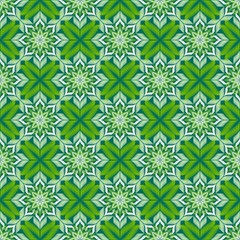Fototapeta premium Seamless Ikat ethnic traditional Textile pattern geometric abstract folklore ornament Tribal ethnic illustration background design for print, clothing, scarf
