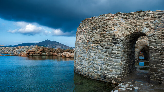 Paros island in Greece 