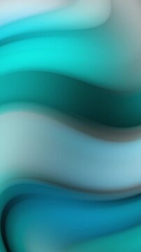 Abstract wavy teal and blue gradient background with smooth fluid motion. This is ideal for modern website designs and video presentations.
