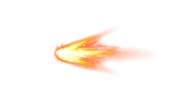Military gun fire muzzle flash Gunshot shooting vfx on black background