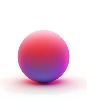 Bright gradient sphere ble