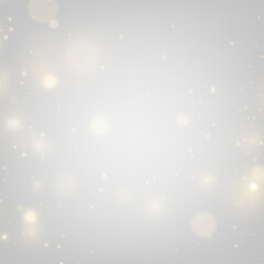 PNG. Glittering gold stardust sparkles drift softly across a dark scene. Tiny particles shimmer like stars in motion. Perfect overlay for magical, holiday, and festive designs. © goldstock