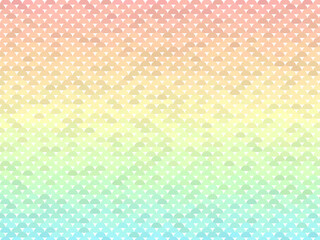 Classic Scale Tile Pattern Modern Minimal Vector Art © iushakovsky