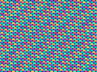 Fish Scale Mermaid Pattern Colorful Abstract Background Vector © iushakovsky