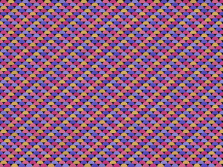 Art Deco Scallop Fan Elegant Decorative Texture Design © iushakovsky