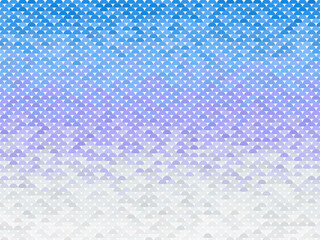 Decorative Semicircle Scale Pattern Trendy Fashion Texture © iushakovsky