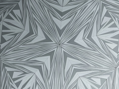 Elegant Penrose Pattern Fivefold Symmetry Background
