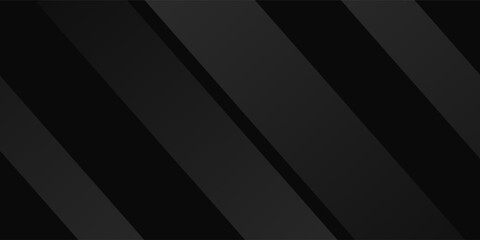 Obraz premium Modern black diagonal geometric overlaping shape. suit for banner web presentation poster brochure design abstract