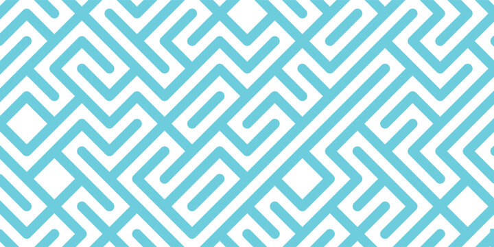 Maze Seamless Pattern Backgrounds. Vector.
