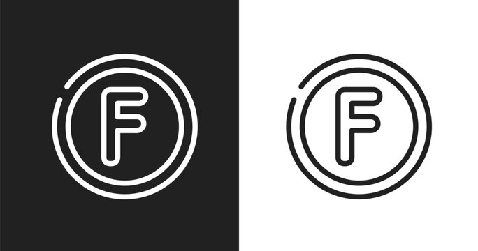 Petroleum solvent icon. Linear black, white icon from laundry instructions collection. Outline petroleum solvent vector. Thin line symbol isolated on white and black background