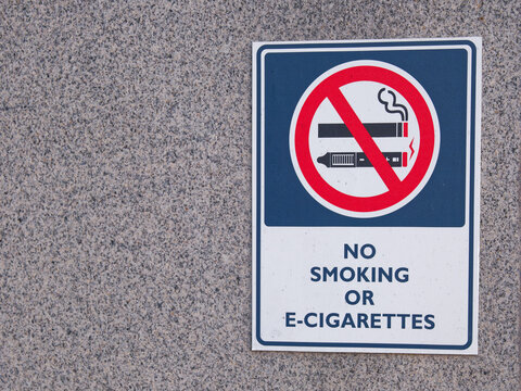 No smoking or vaping on university campus